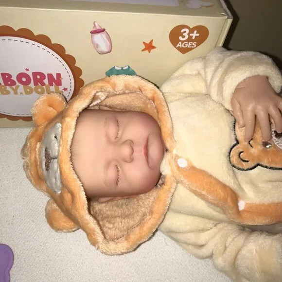 Reborn Baby Doll 20'' Sleeping Realistic Baby Boy Doll (DAMAGED BOX) - Picture 8 of 13